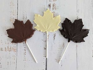 Maple Leaf Lollipops